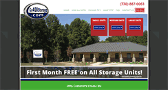 Desktop Screenshot of ga400storage.com